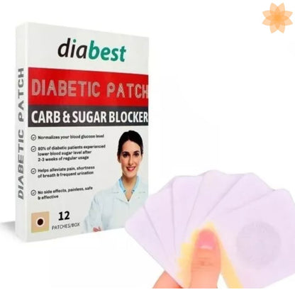 12 Parches Para Diabetes Nivelar Azucar